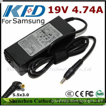 New for Samsung AC Power Adapter 19V 4.74A 90W 5*3.1mm A7